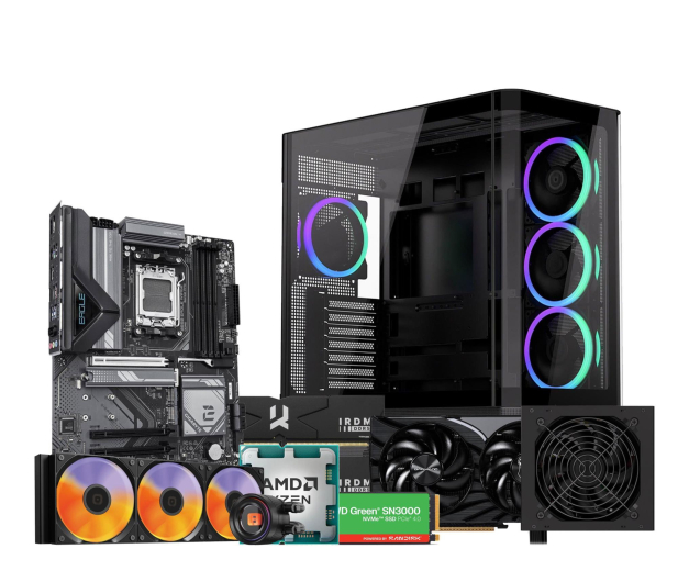 Polecany zestaw Ryzen 7 7800X3D/32GB/2TB/ RTX 5070 Ti 16GB - 1578745 - zdjęcie